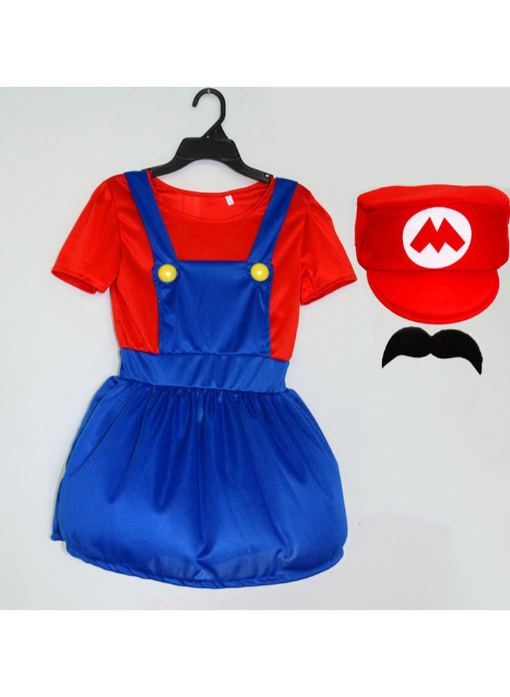 AUTOYSUR طقم زي ماريو لويجي، زي لويجي، زي تنكري للأولاد والبنات، أزياء تنكرية للكرنفال - Image 5