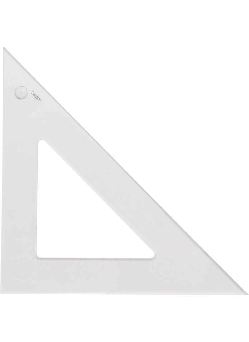 Westcott Westcott Styrene Triangle 4 4590 Degree Transparent S4504  - Image 1