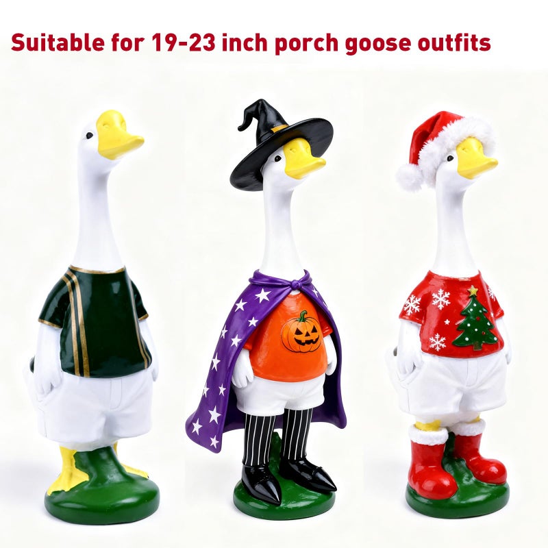 Lamiaraga 21" Magenetic Resin Large Porch Goose Statue Gardern Goose in Front Garden Decor Duck Statue - Image 2