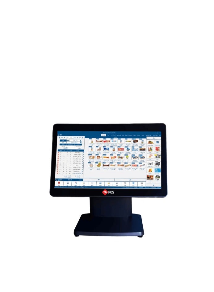 TA POS Touch screen cash register without software, i3 processor, 8 GB RAM, 256 SSD hard drive