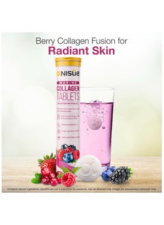 Anisue Marine Collagen, Glutathione, Hyluronic Acid & Vitamin C  Mixed Berries Flavor Pack Of 1 - 20 Effervescent Tablets  - Image 5