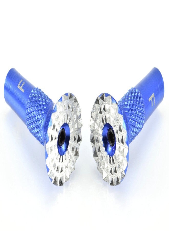 Apex RC Products Blue Aluminum Futaba/Spektrum DX6 DX6i DX7S DX8 DX9 / Taranis X9DRC Transmitter Gimbal Stick Ends #1710 - Image 1