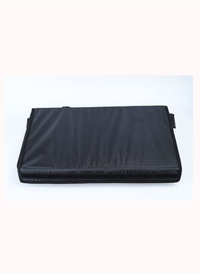 Foldable Trunk Organizer Storage Box, with Small Pockets, Cargo Container Compartments, Shoe Organizer, Black - Multi Colors (Chery)