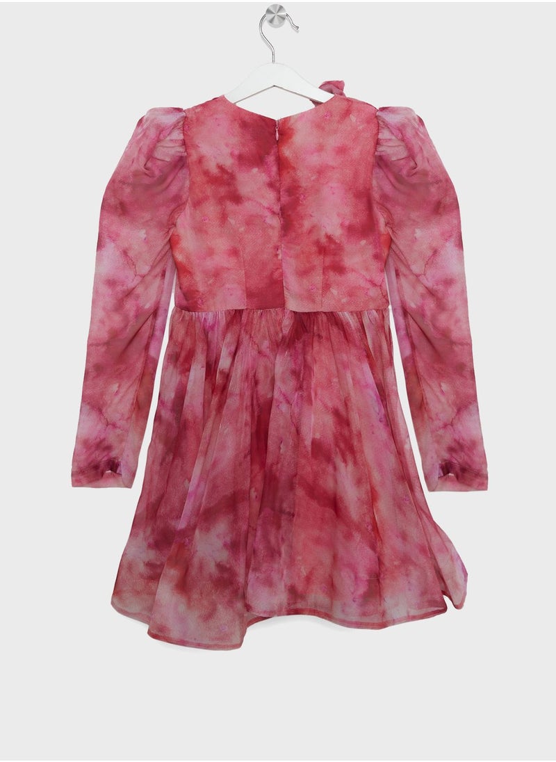 Bardot Junior - Kids Cupid Flower Midi Dress - Image 1
