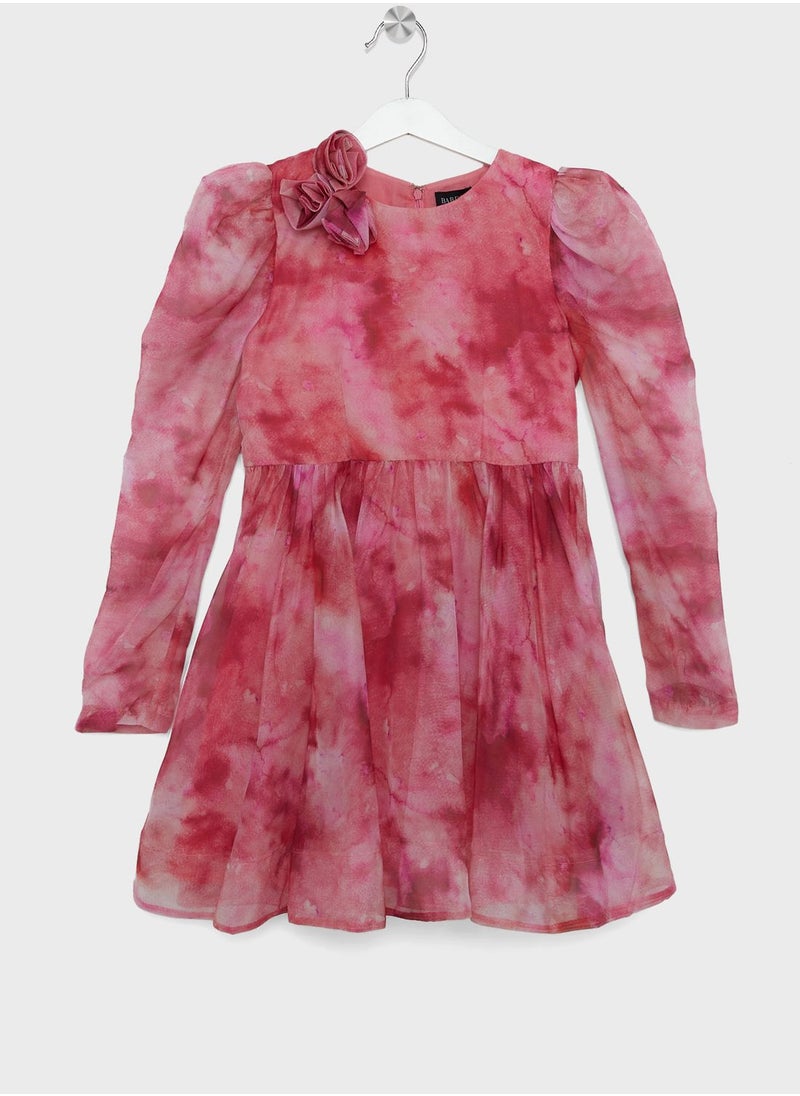 Bardot Junior - Kids Cupid Flower Midi Dress - Image 1