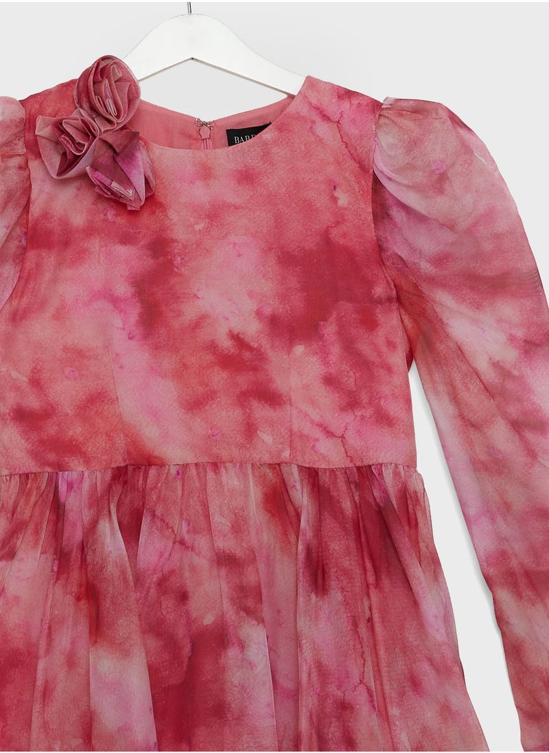 Bardot Junior - Kids Cupid Flower Midi Dress - Image 1
