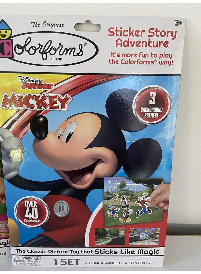 Colorforms Sticker Story Adventure Mickey & Minnie Mouse (Bundle Of 2 Packs) - Image 3