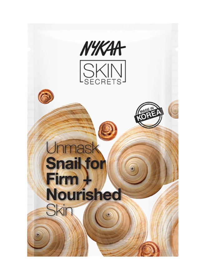 Nykaa Skin Secrets Snail Sheet Mask - Image 1