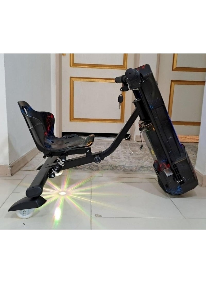 Winner Sky 3 Wheel Drifter 36v Electric Scooter 360 Degree Rotation with Led Light Comfortable Seat and Bluetooth Assorted  - Image 5