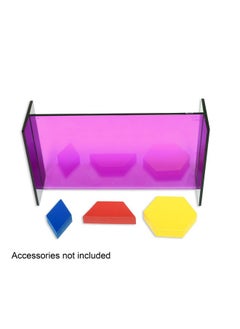 Learning Advantage LEARNING ADVANTAGE - 7706 Learning Advantage Reflective GeoMirror - Create Expert Drawings With This Easy Tracing Gadget - Mira-Style Geometry Tool - Observe Reflections, Symmetry and Congruence  - Image 3