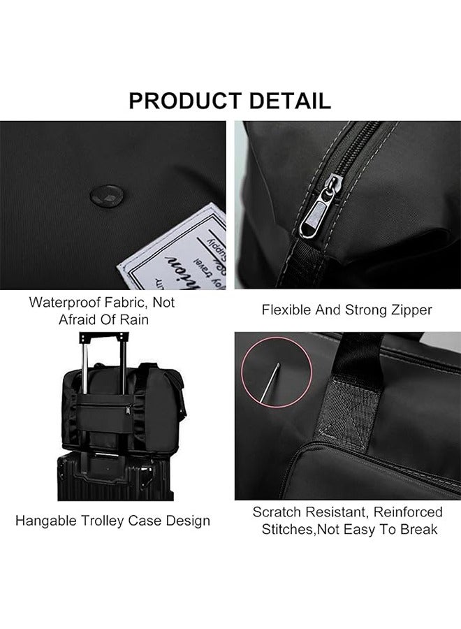 JCB CHIC Folding Travel Bag, Expandable Travel Bag , Lightweight Waterproof Travel Folding Bag for Sports, Gym and Travel,Large capacity  - Image 4