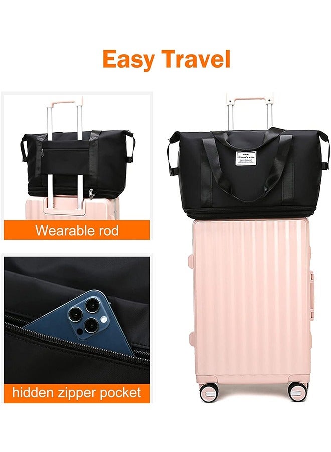 JCB CHIC Folding Travel Bag, Expandable Travel Bag , Lightweight Waterproof Travel Folding Bag for Sports, Gym and Travel,Large capacity  - Image 5