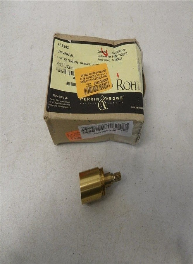 Rohl U.3243 Perrin and Rowe 1-1/4-Inch Extension Kit to Wall Mount Volume Controls - Image 1