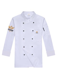 NIBEMINENT Catering Attendant Uniform Waiter Coat Cooking Workwear High-end Chef's Jacket Hotel Work overalls Kitchen Costume  - Image 1