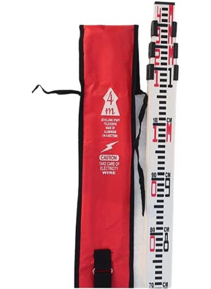 it عصا تسوية الألمنيوم من الهند تريدرز 4 أمتار 4 طيات - Image 1