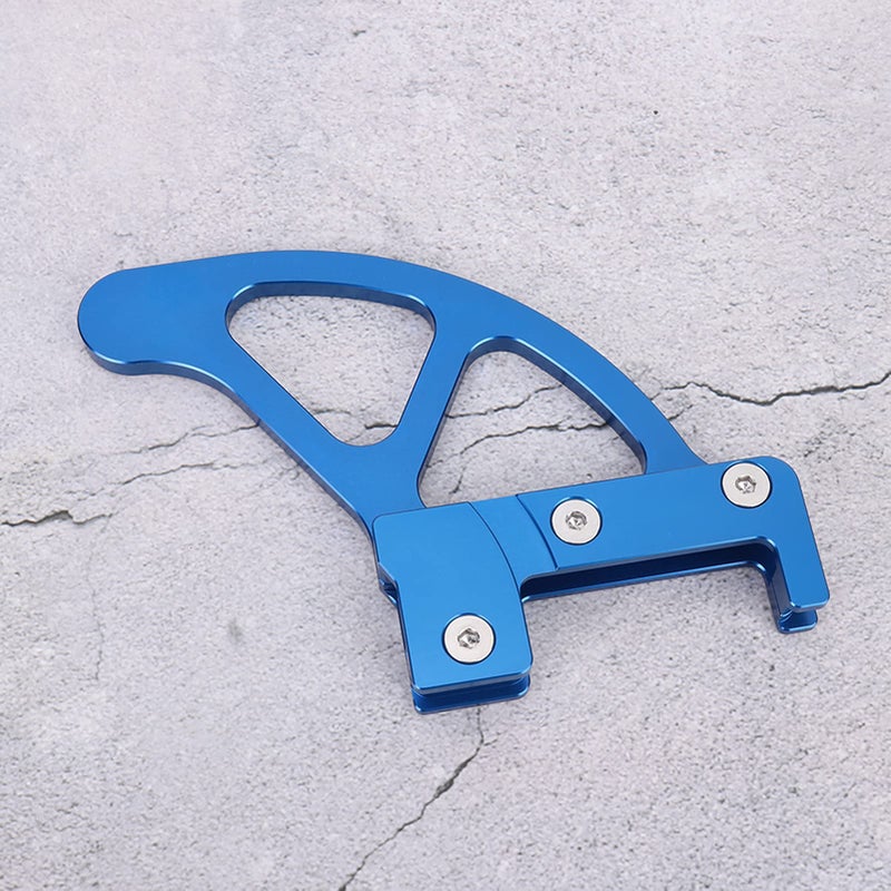 High Strength Aluminum Alloy Rear Brake Disc Guard Protector For Motorcycles Blue - Image 5