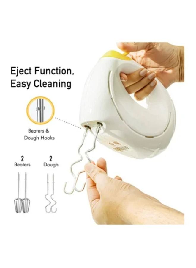 SHOPI Professional Electric Handheld Food Collection Hand Mixer For Baking 7 Speed Function 150W Hand Mixer - Image 5