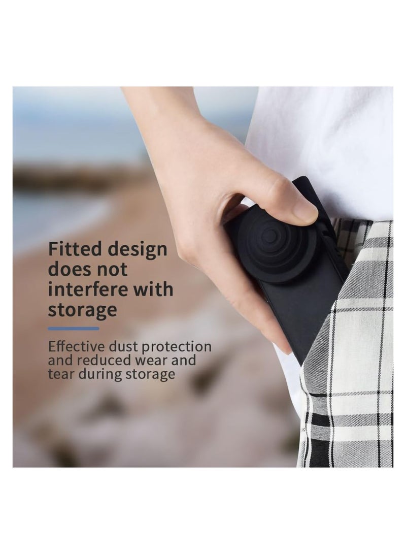 SOLARAE Lens Cap and Waterproof Lens Guard Protector for Insta360 X3 and X2 Action Cameras - Silicone Case Accessories for Enhanced Protection and Durability. - Image 4