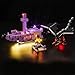 LocoLee LED Light Kit Compatible with Lego 21264 The Ender Dragon and End Ship No Models Only Light Creative Lighting Set Accessories Compatible with Lego 21264 Set - Image 2