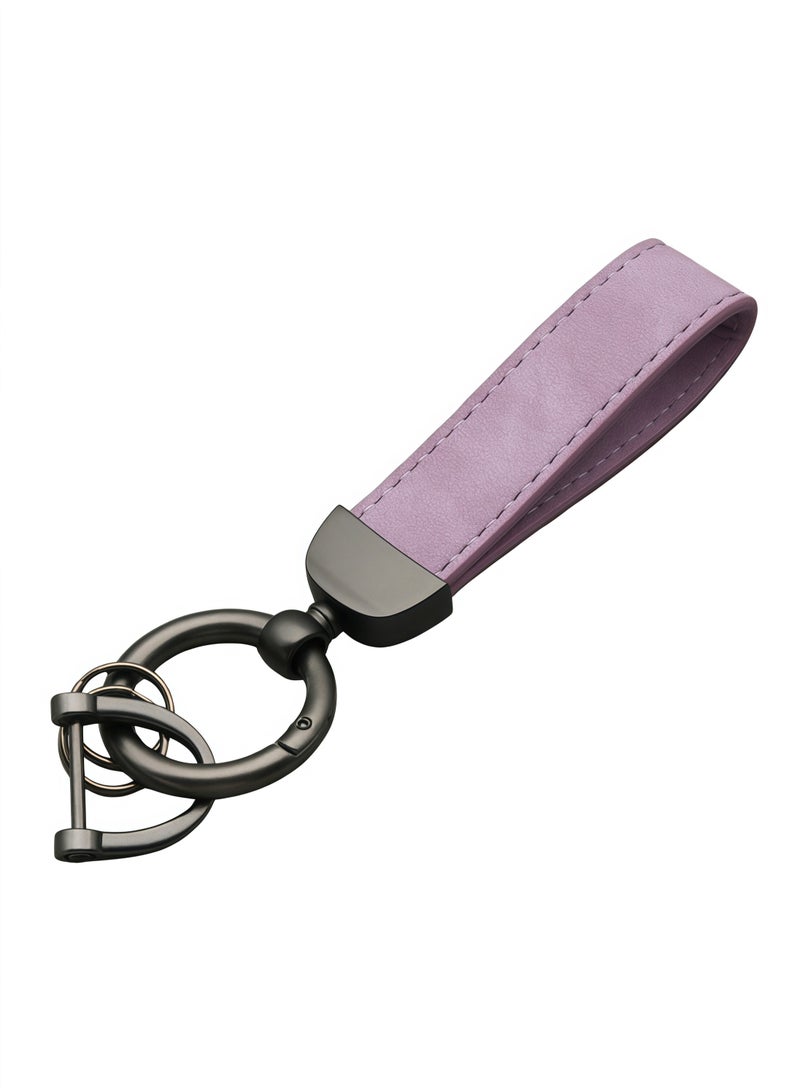 Car Keychain Metal Lavender - Image 1
