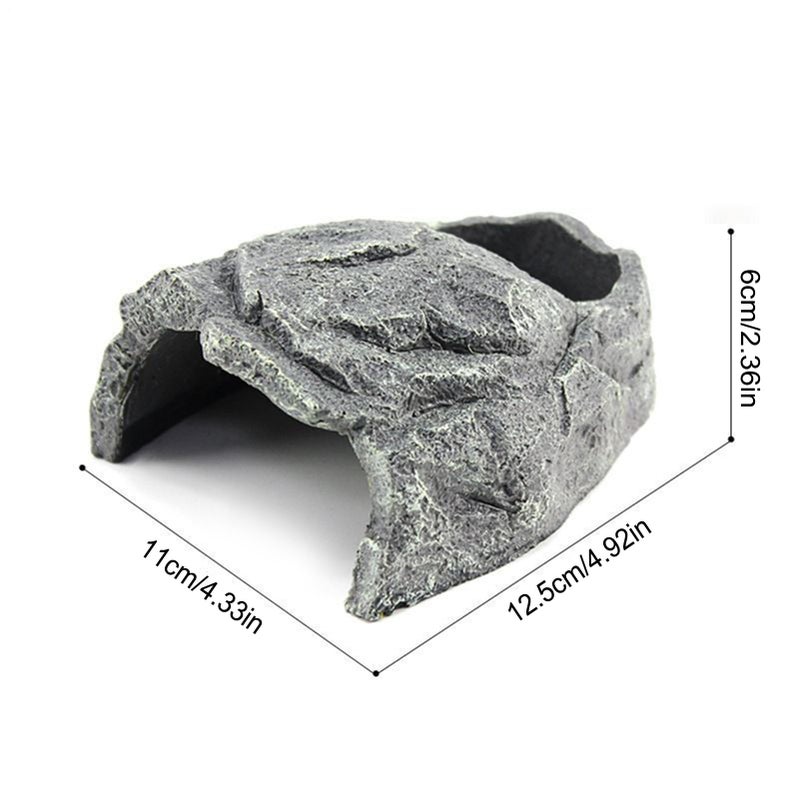 Leopard Gecko Cave Reptile Shelter with Basking Spot 11x12 5x6cm - Image 3