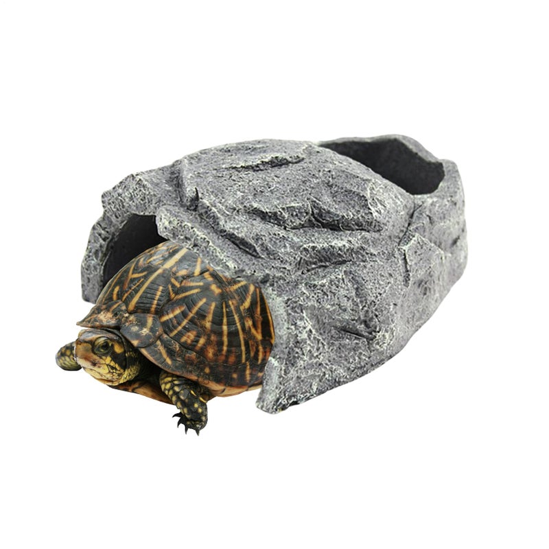 Leopard Gecko Cave Reptile Shelter with Basking Spot 11x12 5x6cm - Image 2