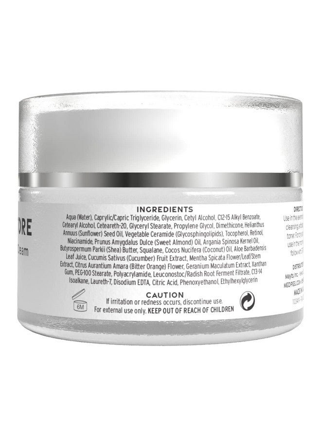 Medpeel Youth Restore Firming Ceramide Face Cream Shea Butter Retinol Vitamin E Moisturize And Plump Aging Skin 1.7 Fl Oz - Image 4