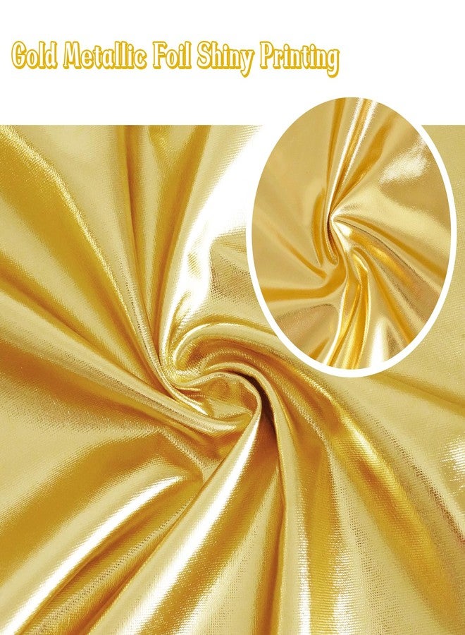 Poise3EHome Gold Throw Pillow Covers,Pack of 2 18x18 inch Shiny and Luxury Decorative Throw Pillow Cases for Sofa Couch Home Decoration - Image 2