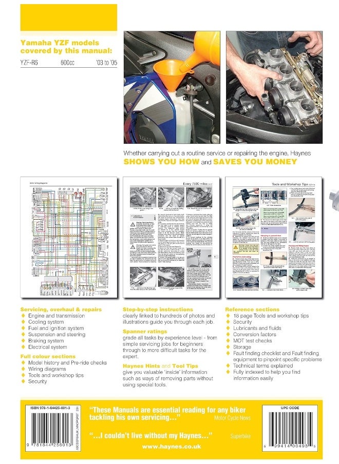 Yamaha YZF-R6 (03 - 05): 2003-2005  - Image 4