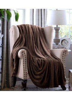 T G H Flannel Fleece Single Size 160x220cm for All Season Fluffy Blanket Warm Bed Blanket Throw for Sofa & Bed Comfortable and Soft Blanket  - Image 3