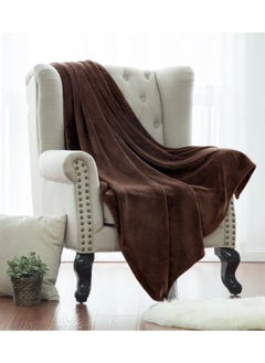 T G H Flannel Fleece Single Size 160x220cm for All Season Fluffy Blanket Warm Bed Blanket Throw for Sofa & Bed Comfortable and Soft Blanket  - Image 4