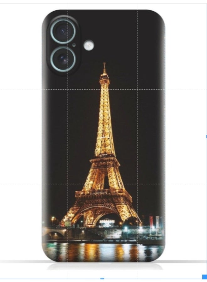 إيه إم سي ديزاين غطاء حماية بطبعة هاتف ابل ايفون 16بلس