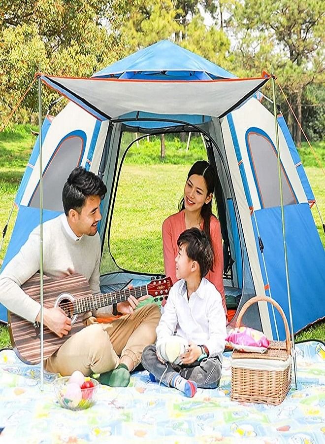 أتش أف خيمة عالية الجودة من أتش أف مضاعفة الطبقات من قماش أكسفورد أوتوماتيكية الإنبثاق للتخييم والمشي لمسافات طويلة في الهواء الطلق - Image 2