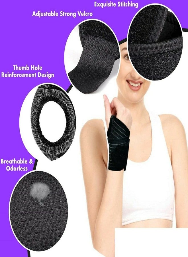 WROXTY Wrist Brace with Thumb, Wrist and Thumb Support for Hands Wrist Hand Brace for Men & Women (Universal) - Image 5