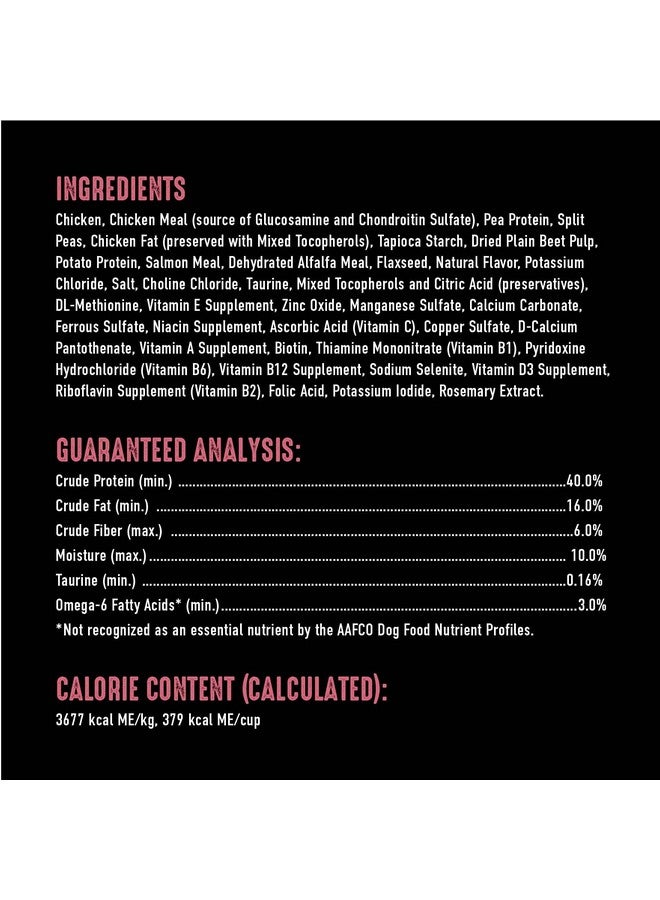 كريف طعام القطط CRAVE الجاف الطبيعي عالي البروتين، خالي من الحبوب، للقطط البالغة، يحتوي على بروتين من الدجاج والسلمون، كيس 2 رطل - Image 2