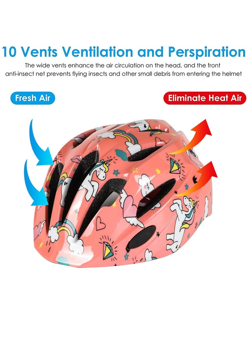 Kids Bike Helmet, Toddler Helmet Adjustable Uni, Toddler Bike Helmet Aged 3-8 Years Old, For Skating, Bike, Scooters and more - Image 5