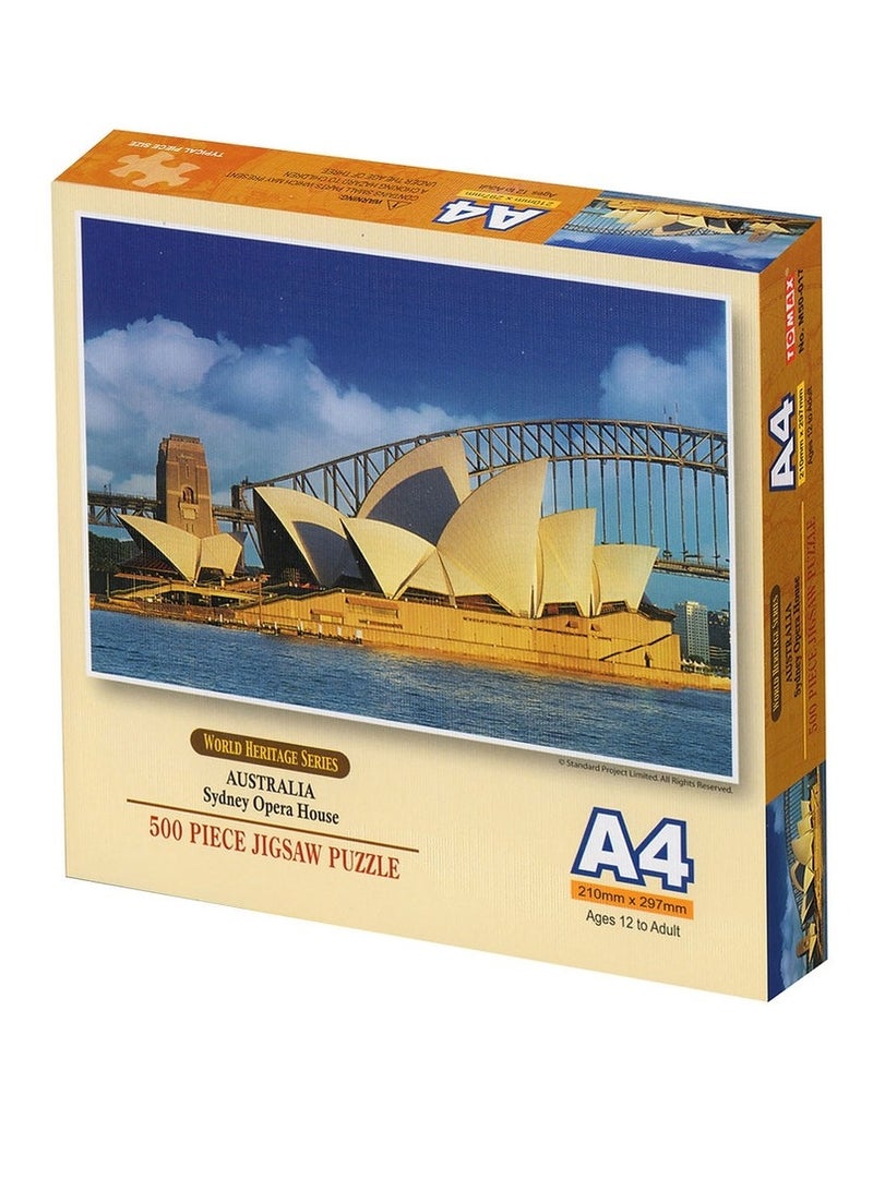 TOMAX Tomax - Australia Sydney Opera House Mini Puzzle 500 Pieces - M50-017 - Image 1