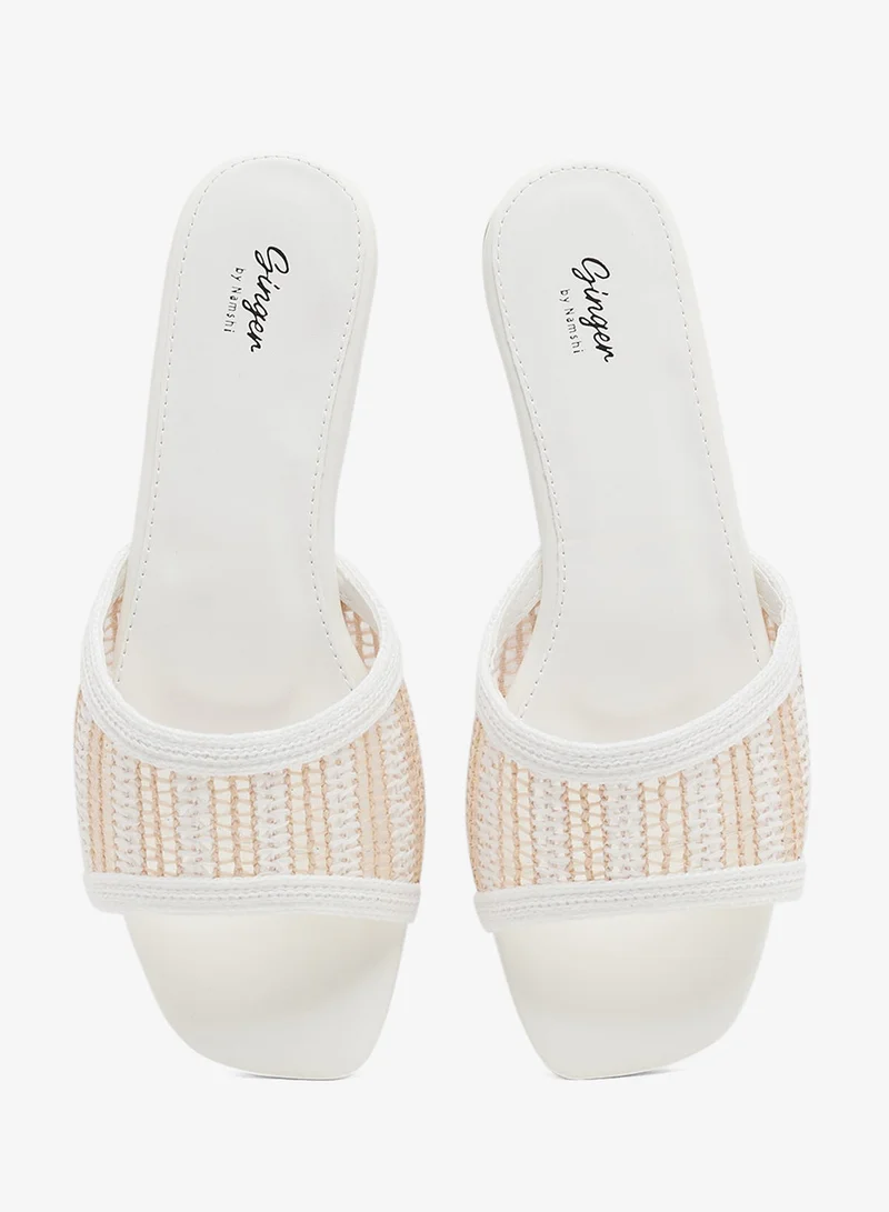 Ginger  Mesh Flat Sandals for Women | Best Price UAE