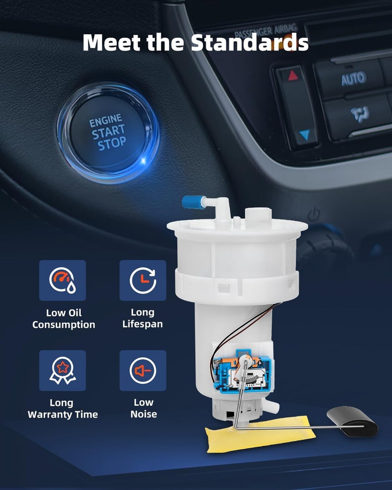 ECCPP مجموعة مضخة الوقود الكهربائية ECCPP مع وحدة الإرسال لهيونداي أكسنت وكيا ريو ريو5 (2006-2011) L4 1.6L E8730M - Image 4