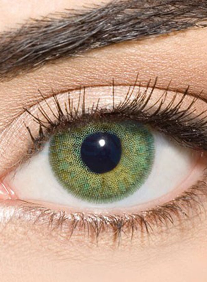 Unisex Pack Of 2 Trikolor Contact Lenses