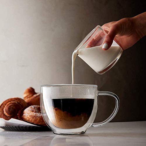 we3 Glass Cup With Handle - 1 Piece, Clear, 200 ml - Image 3