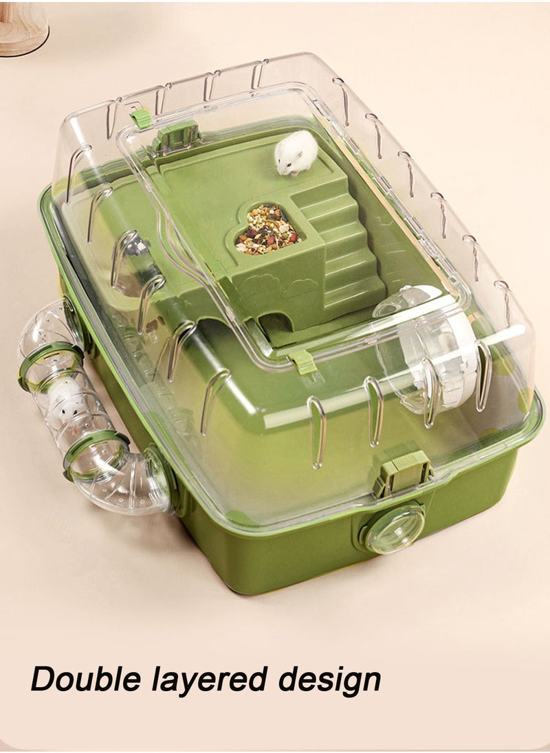 Kidle Hamster Cage Small Animal Cage Small Animal Cage with Portable Carry  - Image 5