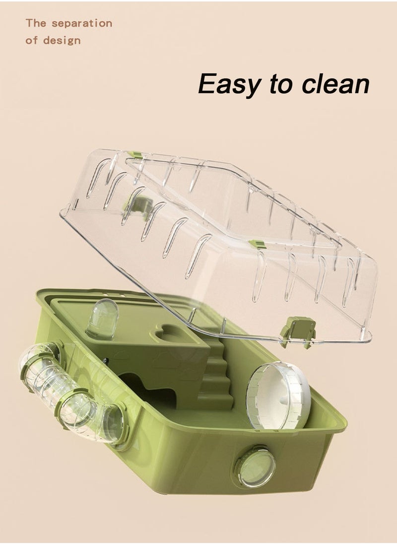 Kidle Hamster Cage Small Animal Cage Small Animal Cage with Portable Carry  - Image 3