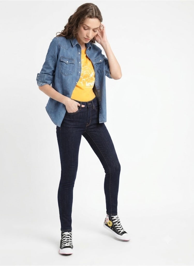 Women's Mid Rise 711 Skinny Fit Jeans