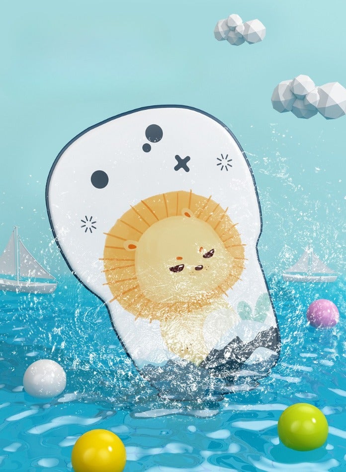 فيفا كيدز سجادة لعب رياضية على شكل بيانو للأطفال مع لوحة مفاتيح موسيقية قابلة للركل واللعب، وبطانية ناعمة لأنشطة اللياقة البدنية مع ألعاب معلقة وخشخيشات - سجادة متعددة الوظائف لوقت الاستلقاء على البطن للأطفال حديثي الولادة والأطفال الصغار - رمادي - Image 5