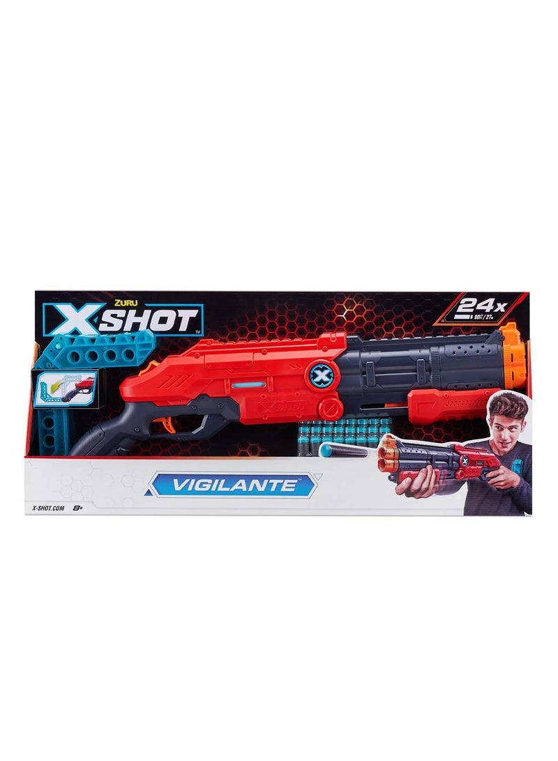 X-Shot Excel-Vigilante Blaster 24 Darts