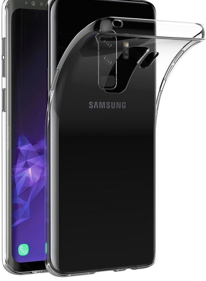 MaiJin Case For Samsung Galaxy S9 Plus 6.2 Inch Soft Tpu Rubber Gel Bumper Transparent Back Cover - Image 1