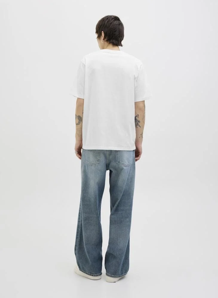 JACK & JONES Joralmeria Branding Crew Neck T-Shirt