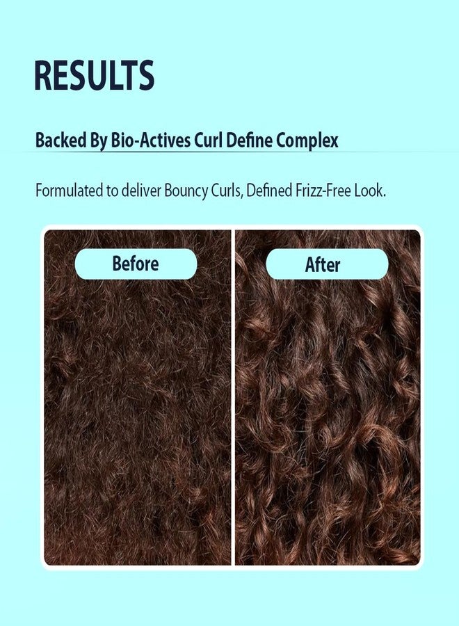 Dermistry Bio Actives Curl Define Complex Curl Defining Enhancement & Retention Shampoo with Hyaluronic Acid Keratin Wheat Protein Arginine for Hydration Suits Dry Frizzy All Hair Type Men Women 200ml - Image 4