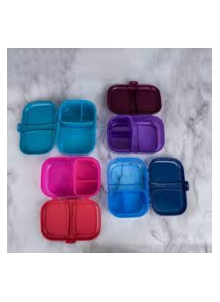 Banana Lunch box divided from the inside, 1.8 liter - suitable for schools  - Image 2